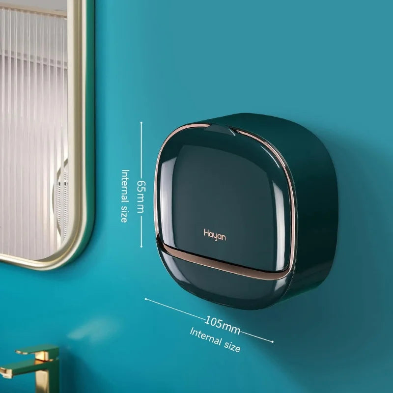 Soap Holder with Lid and Drainage Tray